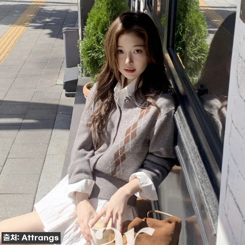 인생 가디건 발견! '프렌디 아가일 관련 이미지 1