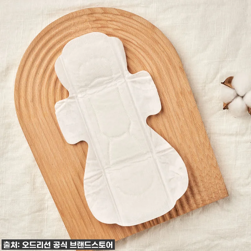 오드리선 더블코어 유기농 순면 생리대 관련 이미지 2