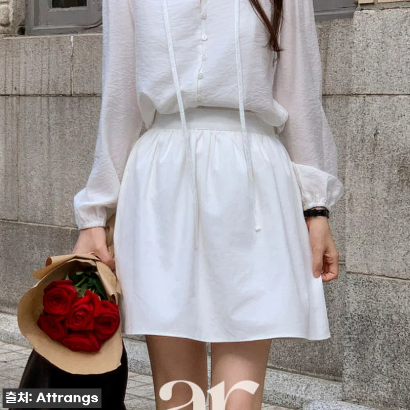 올가을 교복 등극! 코튼 밴딩 A라인 관련 이미지 7