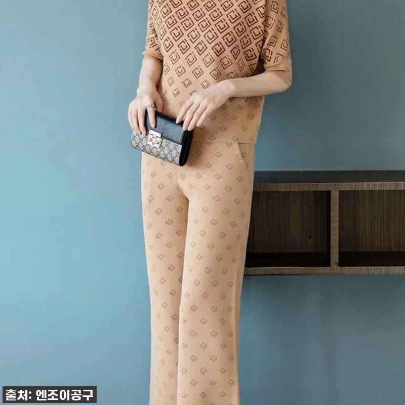 50대 여성 운동복? 실크 투피스로 관련 이미지 2
