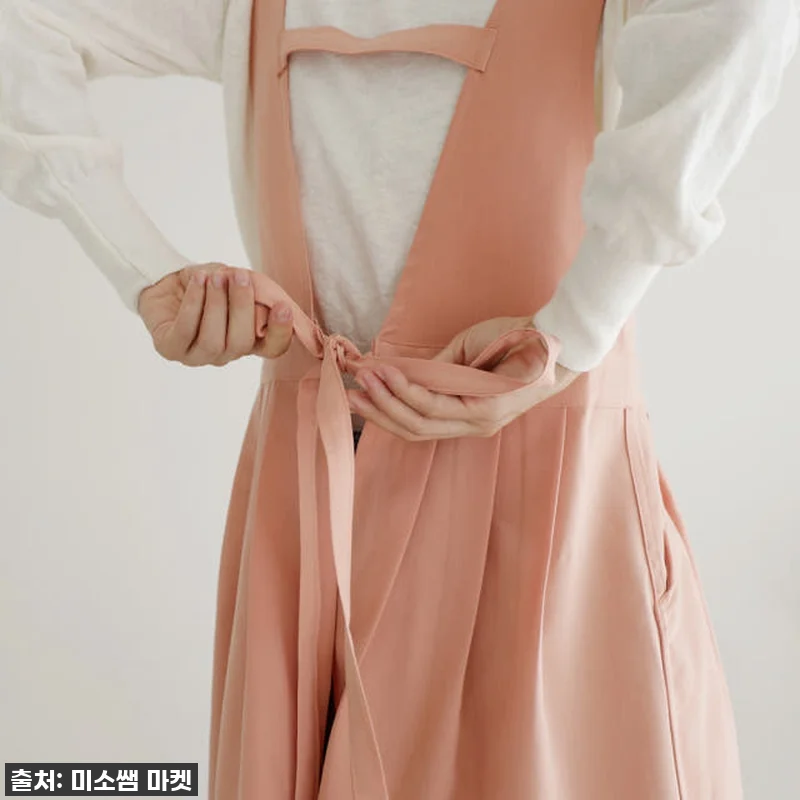 미소쌤 플레어 앞치마 원피스, 선생님 관련 이미지 2