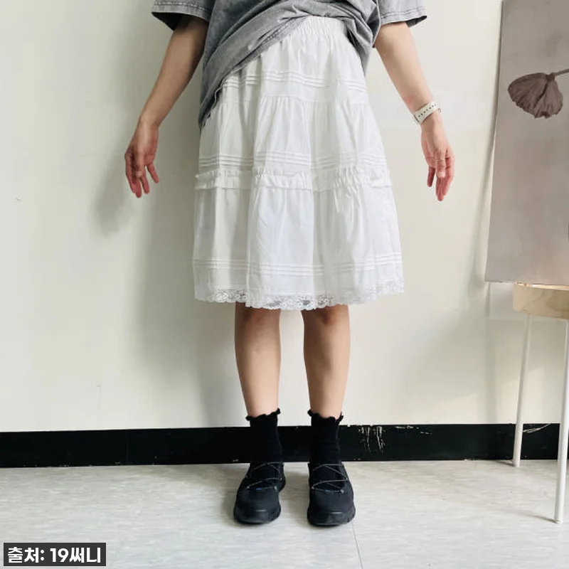 🎁여름 필수템🎁 캉캉스커트 레이스 프 관련 이미지 2