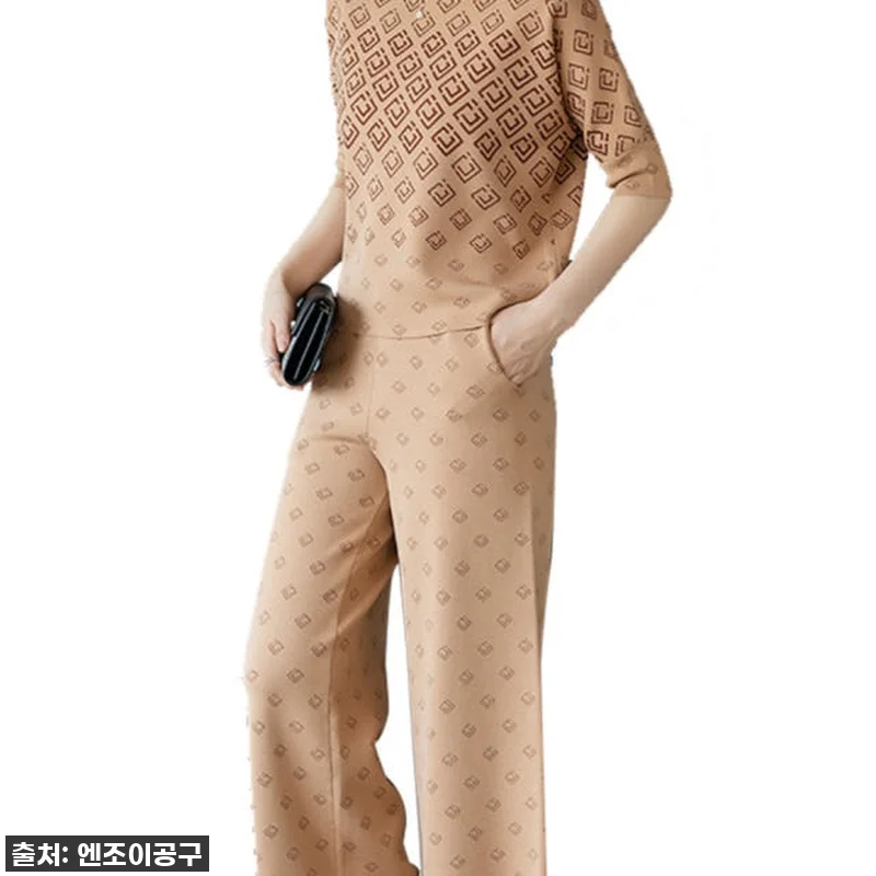 50대 여성 운동복? 실크 투피스로 관련 이미지 4