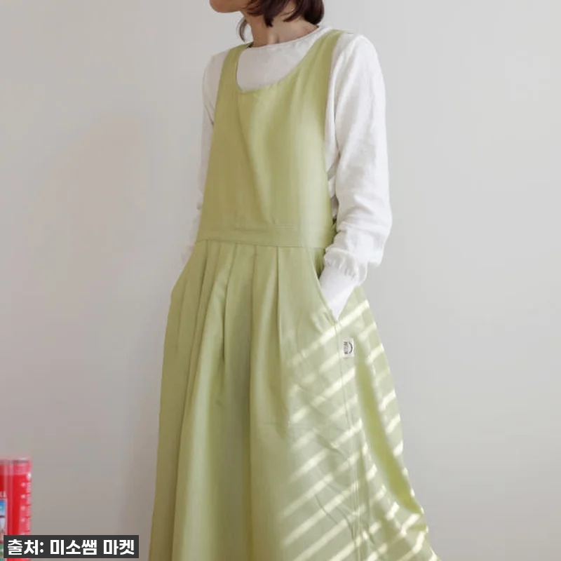 미소쌤 플레어 앞치마 원피스, 선생님 관련 이미지 4