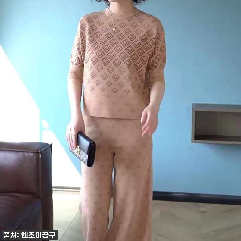 50대 여성 운동복? 실크 투피스로 관련 이미지 5