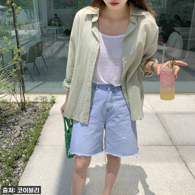 이슈템 등극! 루즈핏 여성 린넨셔츠, 관련 이미지 7