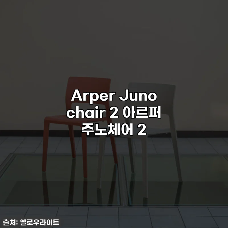 Arper Juno chair 2 아르퍼 주노체어 2