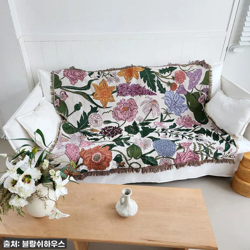 블랑쉬 화이트속 꽃밭 빈티지 감성 캠 관련 이미지 2
