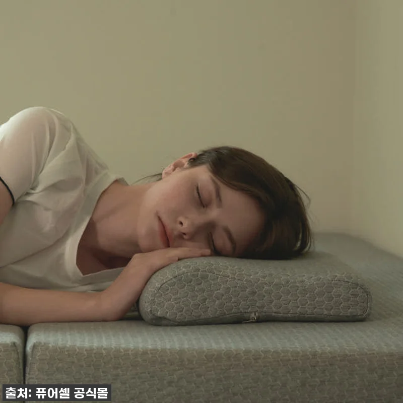 퓨어셀 빨아쓰는 고밀도 경추베개 목디 관련 이미지 2