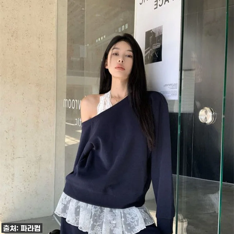 여성 초가을 캐주얼 트레이닝 세트 루 관련 이미지 2