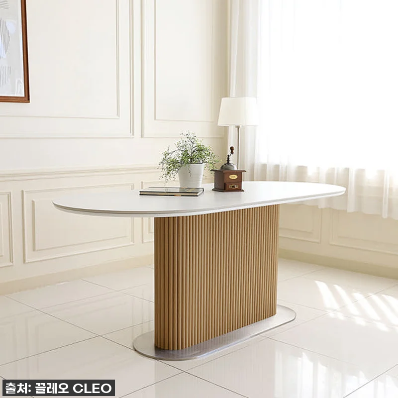 맨버 6인용 타원형 포세린 세라믹 템 관련 이미지 3