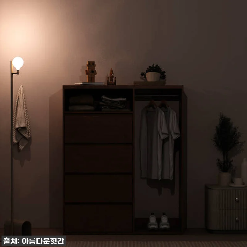 서랍형 행거 원룸 선반 옷장 행거 서 관련 이미지 4