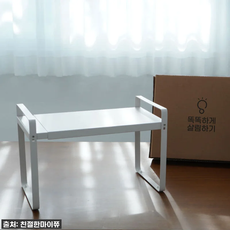 길이조절선반 싱크대정리대 주방 정리 관련 이미지 5