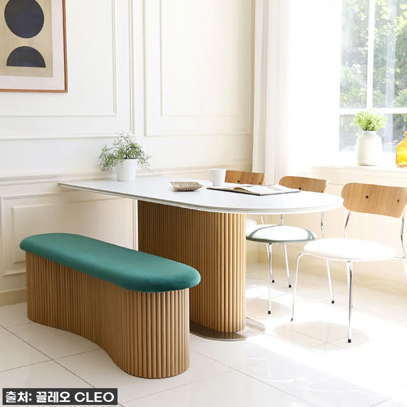 맨버 6인용 타원형 포세린 세라믹 템 관련 이미지 7