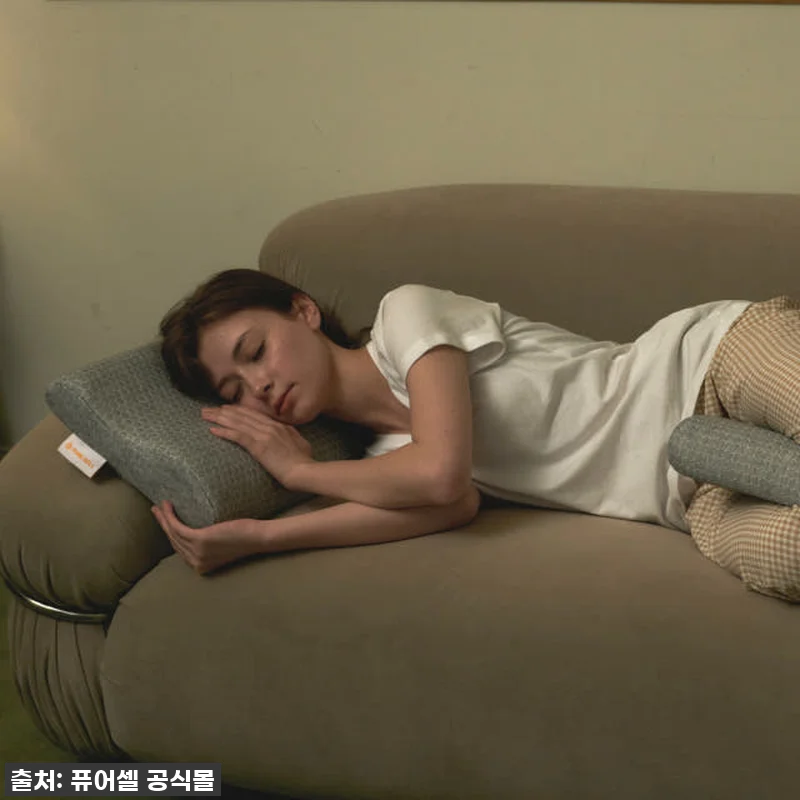 퓨어셀 빨아쓰는 고밀도 경추베개 목디 관련 이미지 8