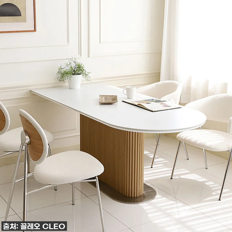 맨버 6인용 타원형 포세린 세라믹 템 관련 이미지 9