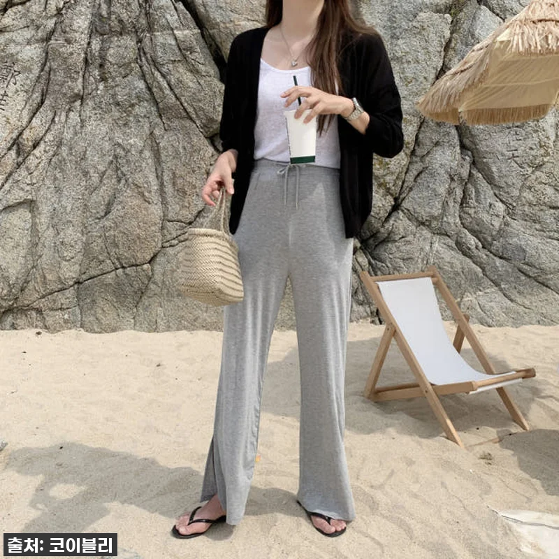데일리 하이웨스트 편한 세미 밴딩와이 관련 이미지 1