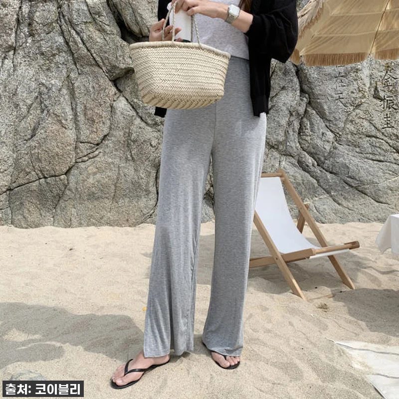 데일리 하이웨스트 편한 세미 밴딩와이 관련 이미지 3