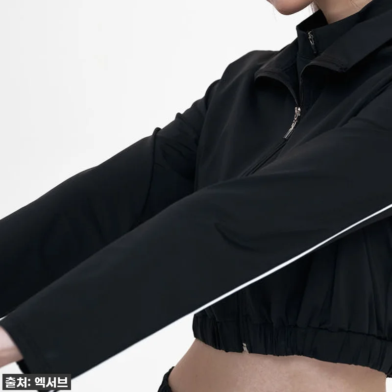 엑서브 여성 플로우 쇼츠 집업 관련 이미지 3