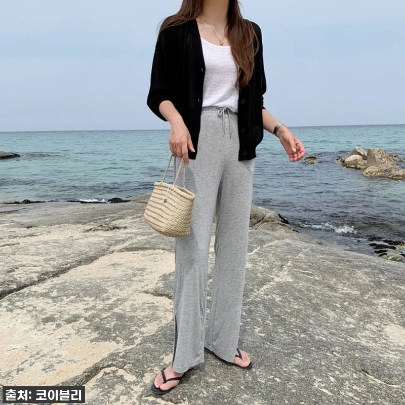 데일리 하이웨스트 편한 세미 밴딩와이 관련 이미지 7