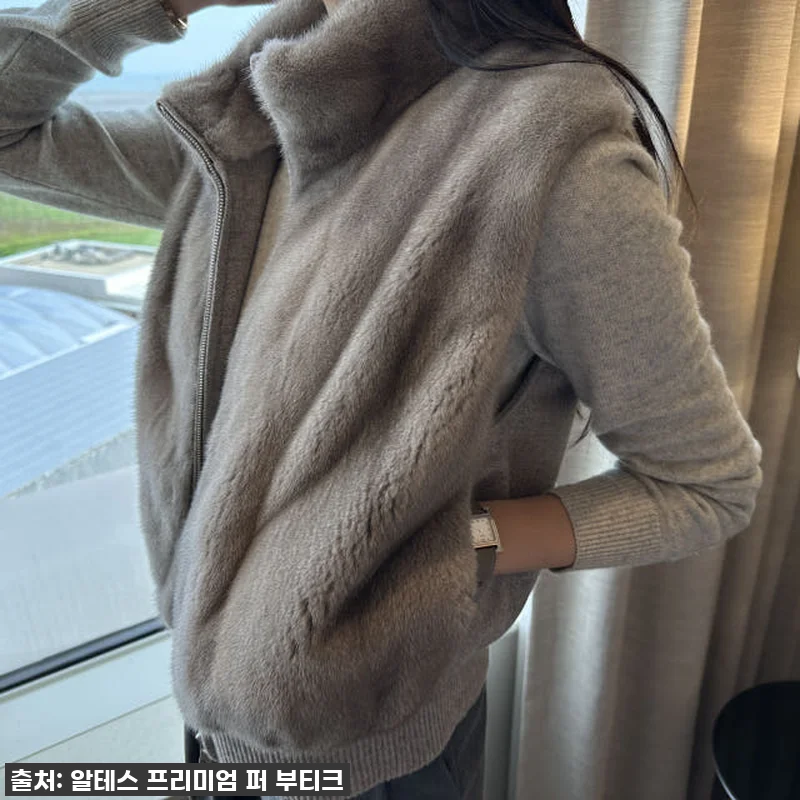 이 가격 실화?! 헤링본 패딩 집업 관련 이미지 7