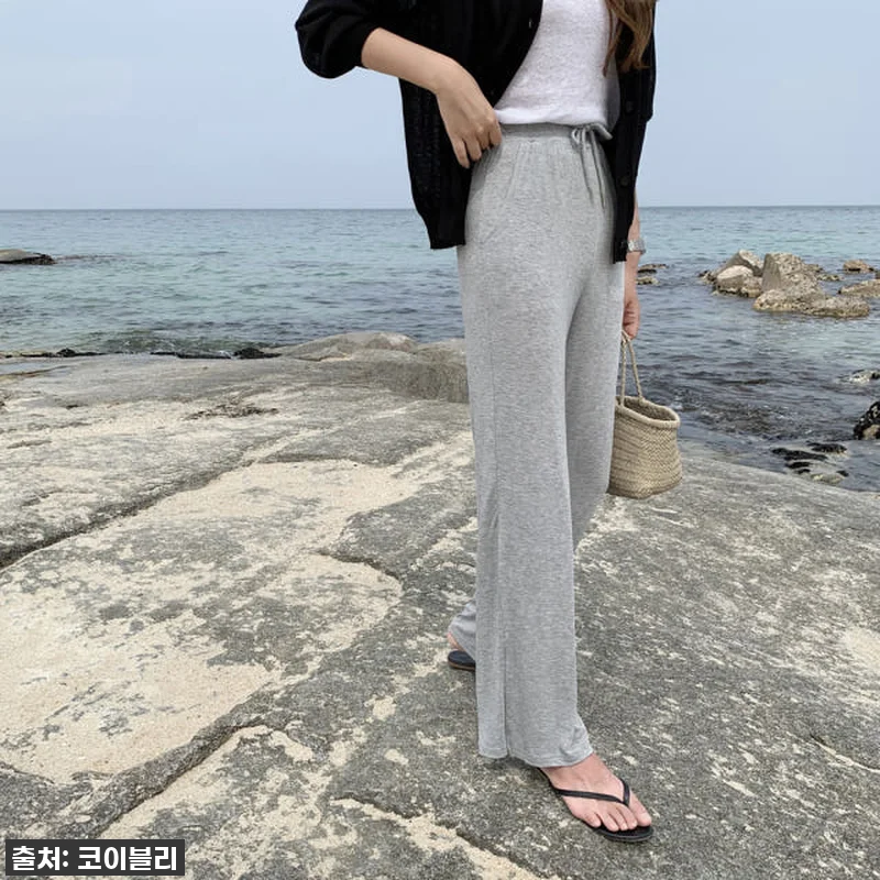 데일리 하이웨스트 편한 세미 밴딩와이 관련 이미지 8
