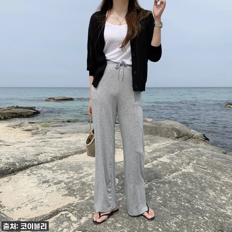 데일리 하이웨스트 편한 세미 밴딩와이 관련 이미지 9