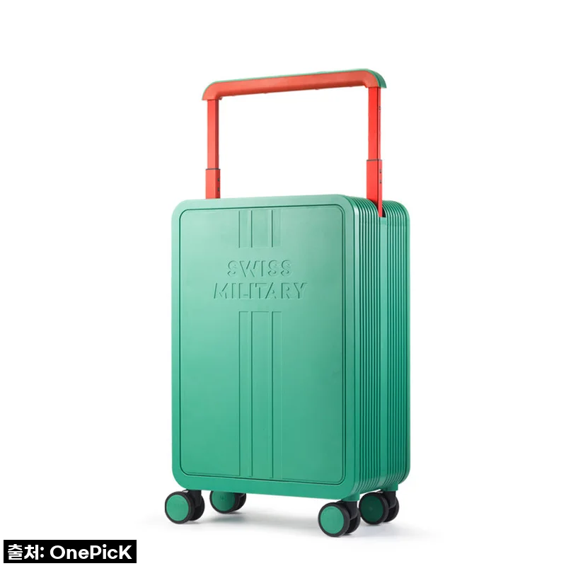 찐후기! 스위스밀리터리 캐리어 20인치, 파인그린으로 여행룩 완성했어요! 이건 품절각!