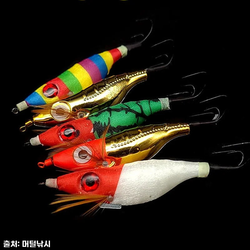 ✨품절대란템!✨ 비블랙 문어 왕눈이 삼발이 에기, 써보니 무조건 소장각! (대왕문어는 이걸로 끝!)