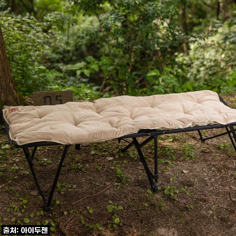 🔥 품절임박! 코지탑 야전침대 매트 코트 토퍼, 올겨울 캠핑 숙면 책임진 찐후기!