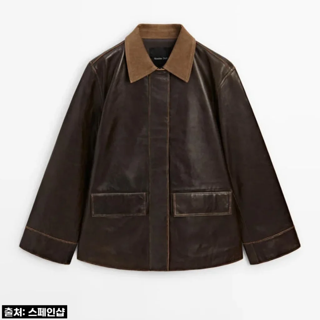 🔥역대급 퀄리티! 마시모두띠 프리미엄 나파 레더 코듀로이 칼라 파카, 놓치면 후회할 인생 아우터 솔직 후기!