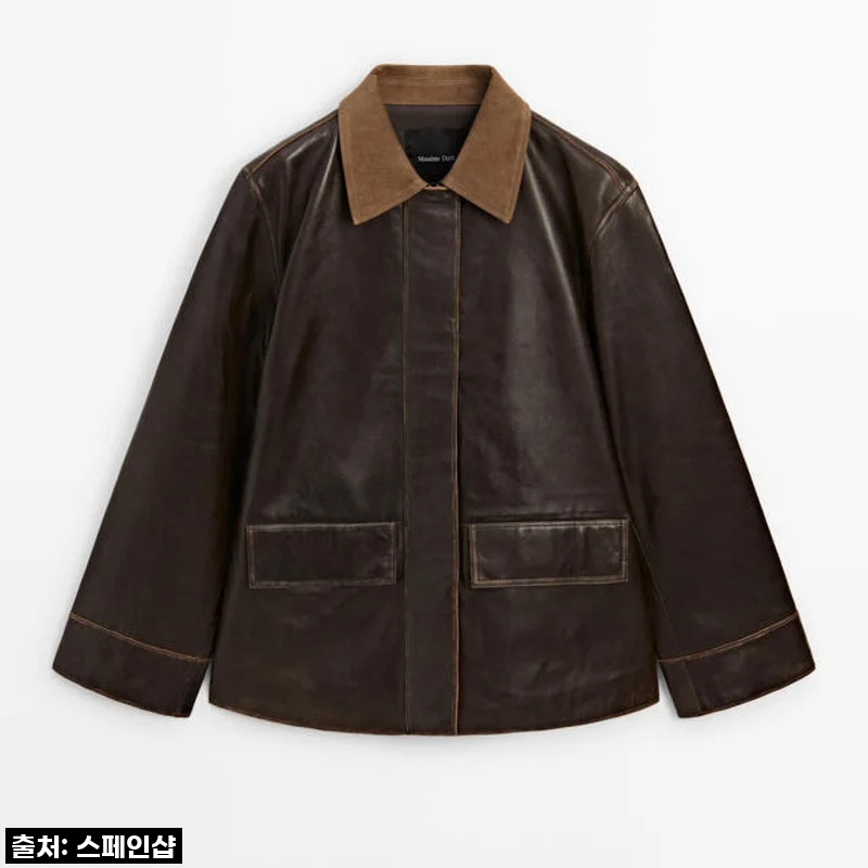 🔥역대급 퀄리티! 마시모두띠 프리미엄 나파 레더 코듀로이 칼라 파카, 놓치면 후회할 인생 아우터 솔직 후기!