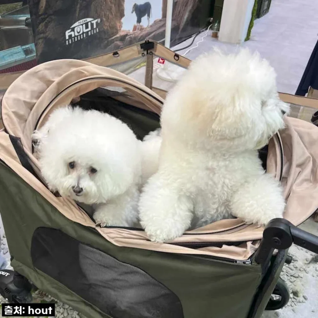 우리집 댕댕이들의 로망, 하웃 강아지 유모차 대형견 개모차! 이 가격에 이 퀄리티 실화?