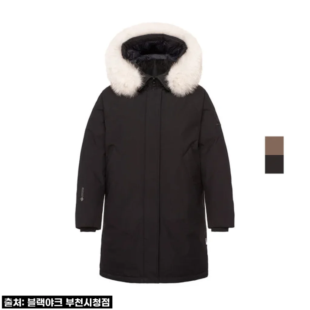 이 가격 실화?! 영하 10도 끄떡없는 인생템, 여성 구스다운 롱패딩 야상 직접 입어보니!