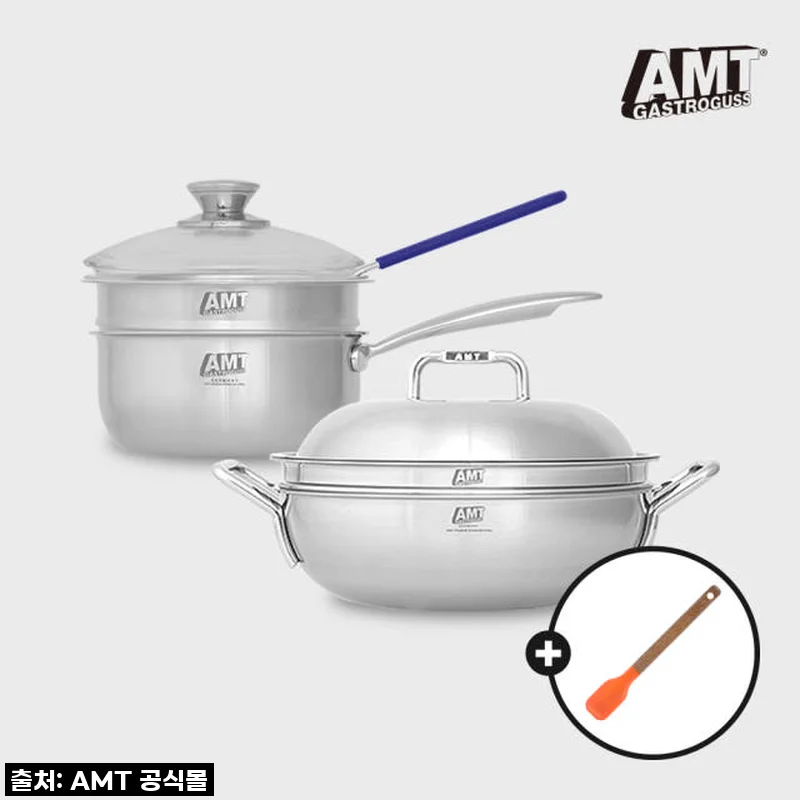 인생템 등극! AMT 통5중 냄비 세트, 이 영롱함과 튼튼함 실화냐? 주방이 달라졌어요!