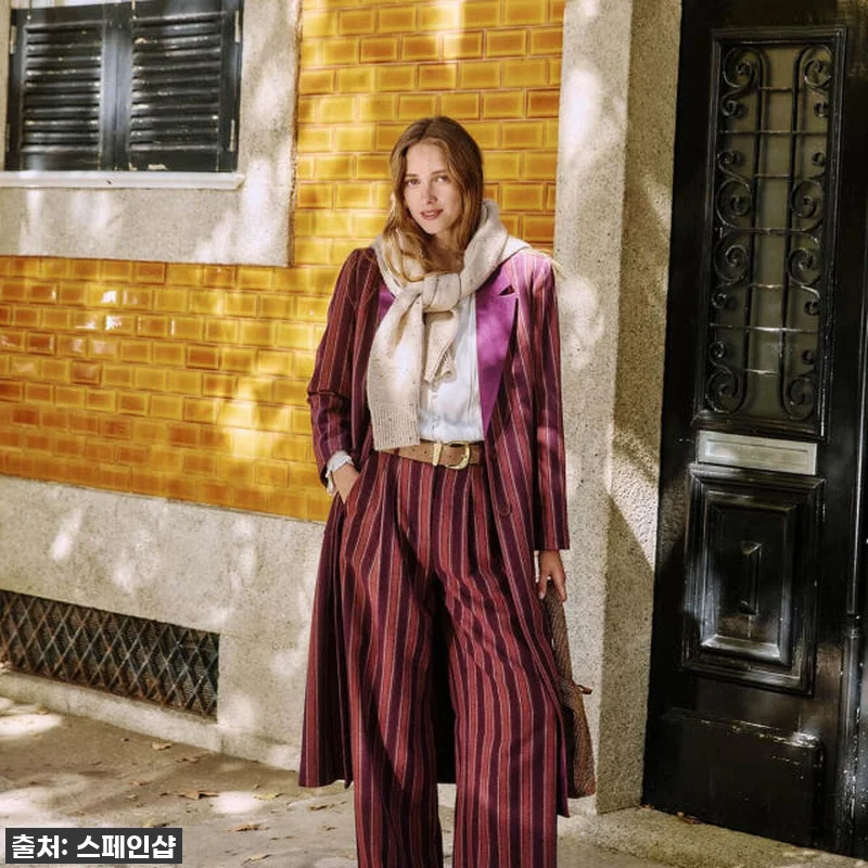 호스 인트로피아 스트라이프 프록 코트 관련 이미지 1