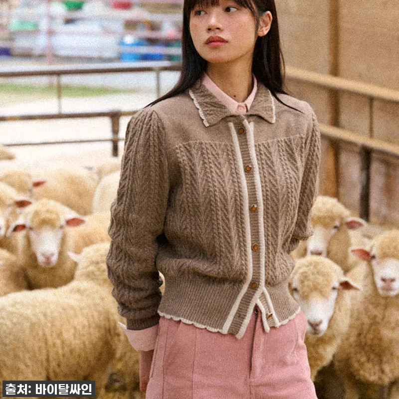 [바이탈싸인] 물결 카라 케이블 메리 관련 이미지 1