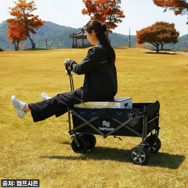 캠프시즌 프리미엄 전동 캠핑 웨건: 관련 이미지 1