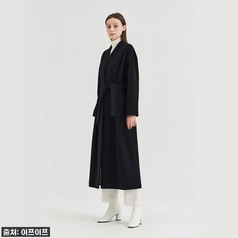 크램38 도라 노카라 블랙 코트, 올 관련 이미지 1