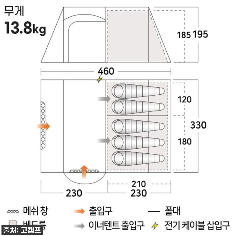 반고 오시리스 500 모로칸 블루 텐 관련 이미지 1