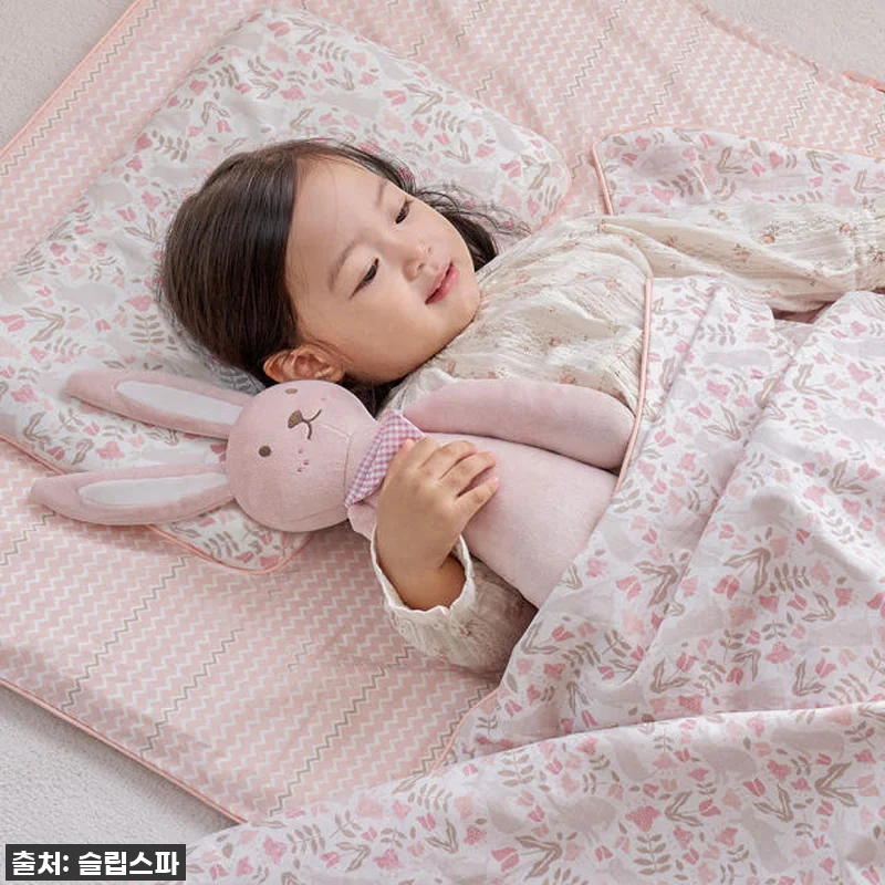 슬립스파 베이비 라텍스 아기 어린이집 낮잠이불세트 방수가방 분리형 사용후기