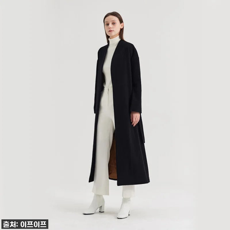 크램38 도라 노카라 블랙 코트, 올 관련 이미지 2