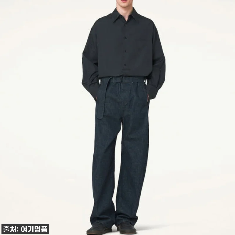 르메르 트위스트 벨트 데님 팬츠 인디 관련 이미지 2