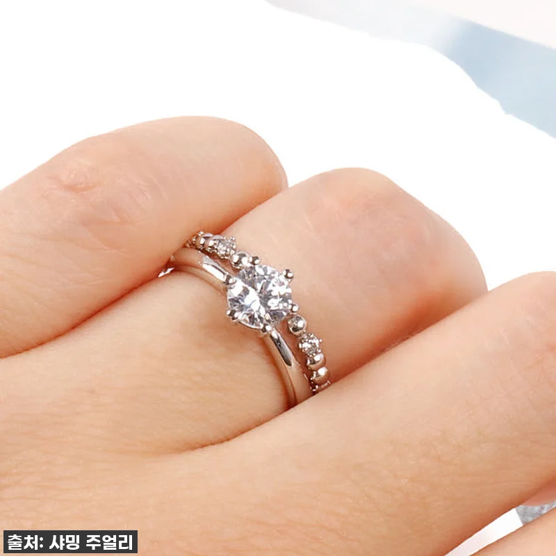 3부 5부 다이아 반지 천연 GIA 관련 이미지 2