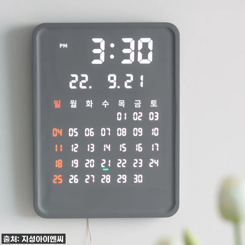 플라이토 전자달력 인테리어 LED 벽 관련 이미지 2