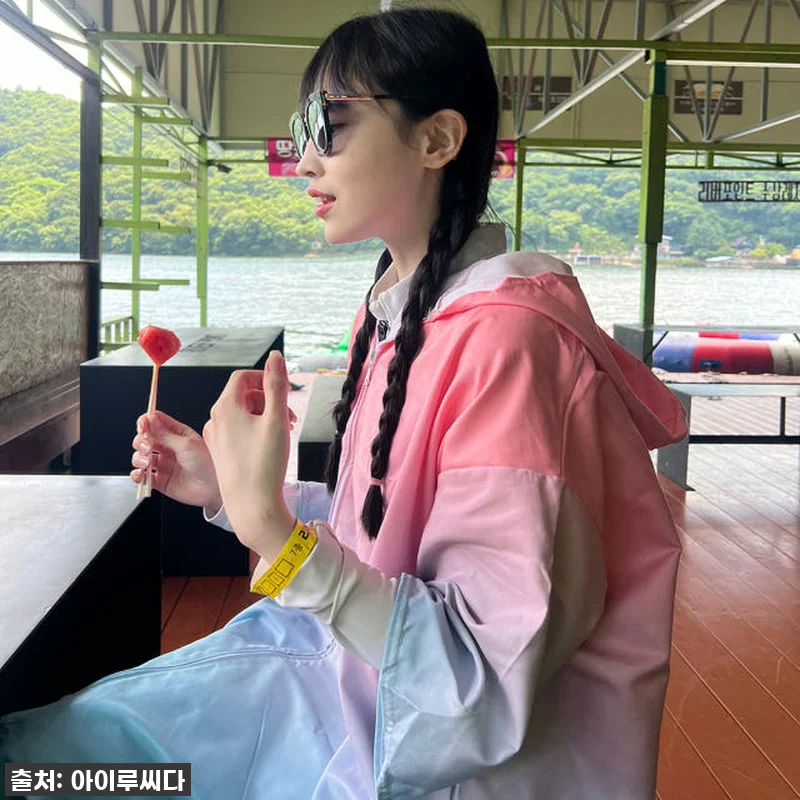 미코허그 성인 후드비치타올 극세사 입 관련 이미지 2