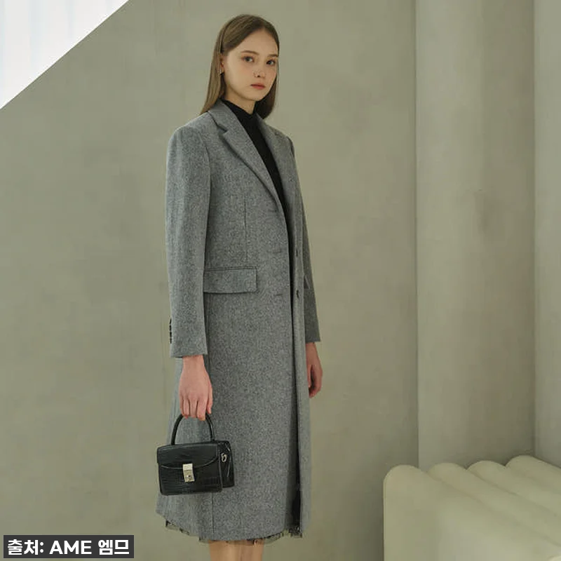 HAILEY Single tailored coat (AW Hainsworth)_grey 9 HAILEY Single tailor 관련 이미지 3
