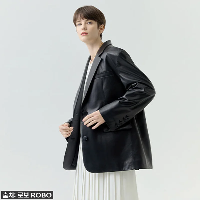 로보 이태리 램스킨 오버핏 테일러드 관련 이미지 3