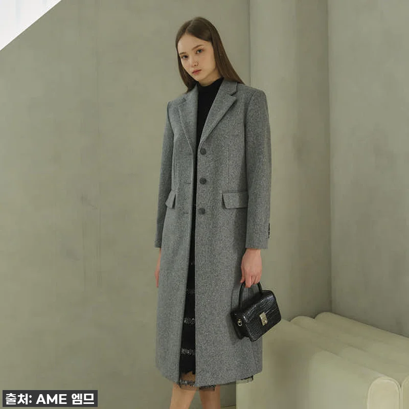 HAILEY Single tailored coat (AW Hainsworth)_grey 10 HAILEY Single tailor 관련 이미지 4