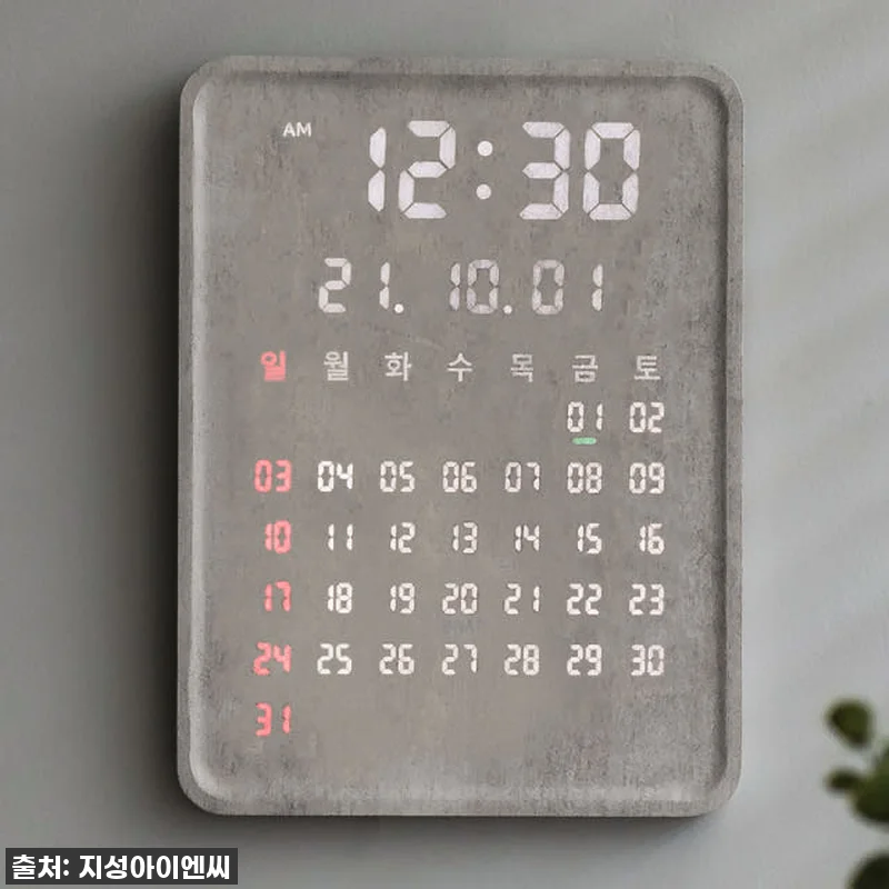 플라이토 전자달력 인테리어 LED 벽 관련 이미지 4